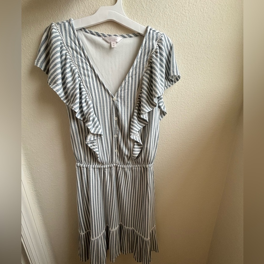 LC Lauren Conrad Ruffle Dress